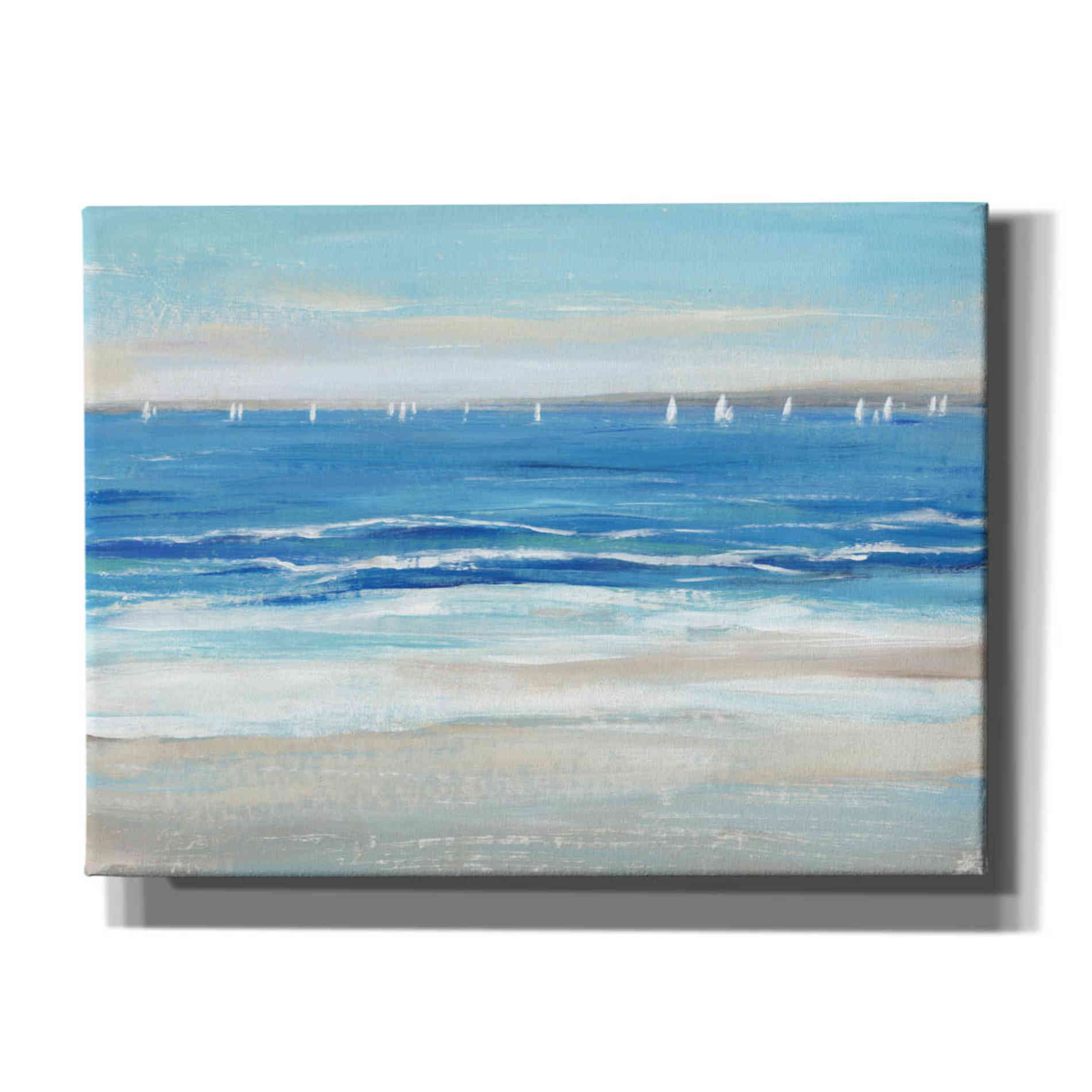 'Low Cerulean Tide I' by Tim O'Toole, Canvas Wall Art
