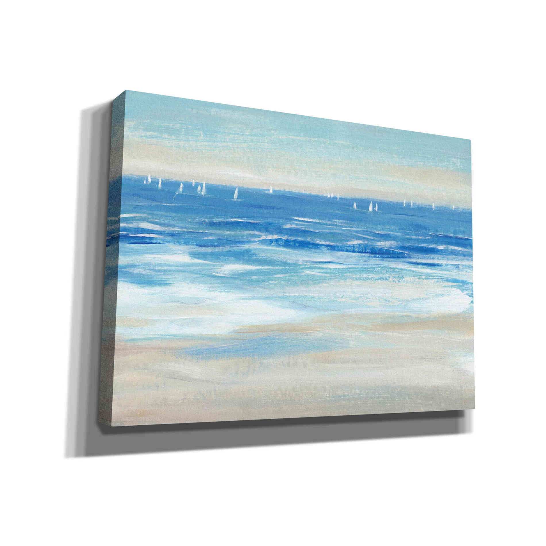 'Low Cerulean Tide II' by Tim O'Toole, Canvas Wall Art