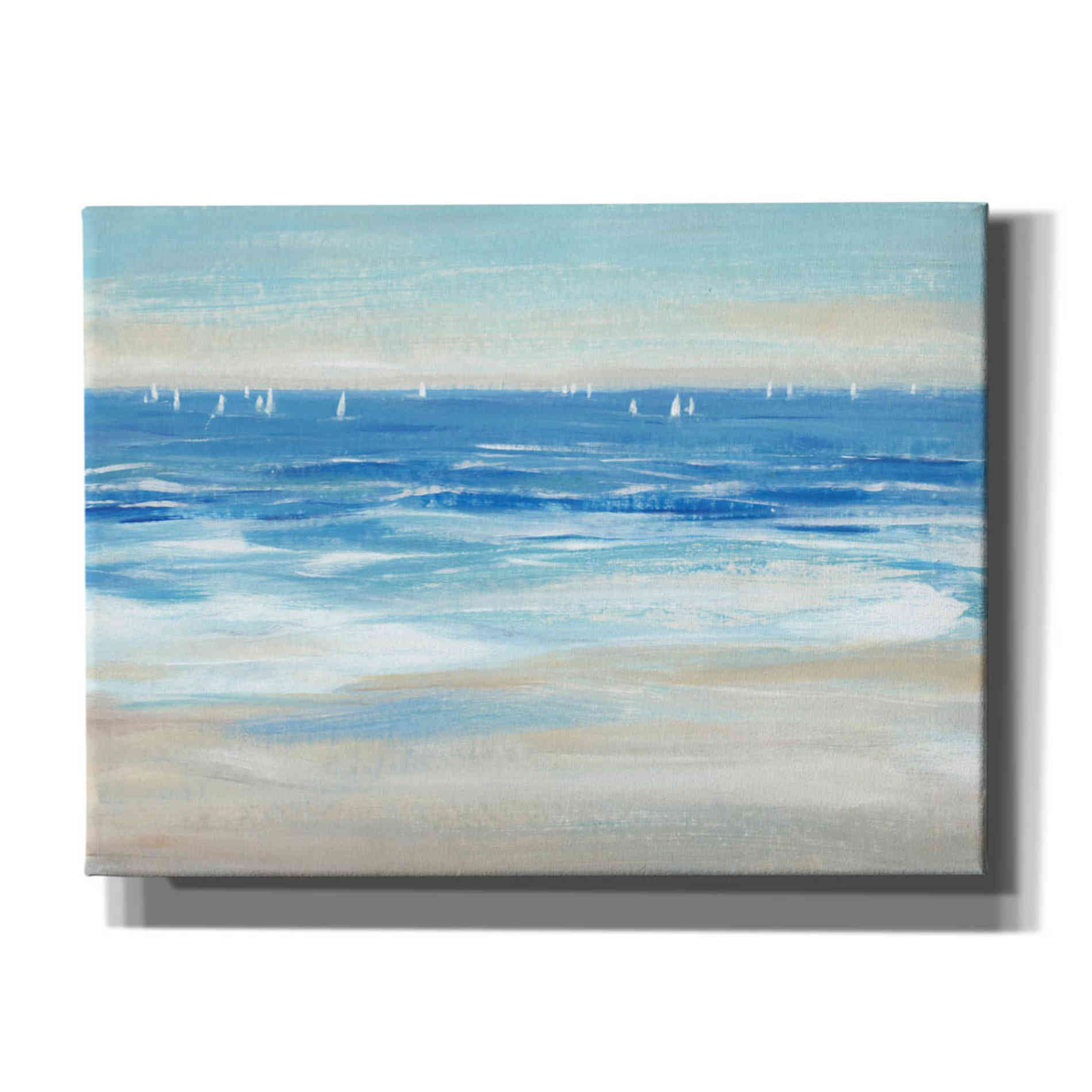 'Low Cerulean Tide II' by Tim O'Toole, Canvas Wall Art