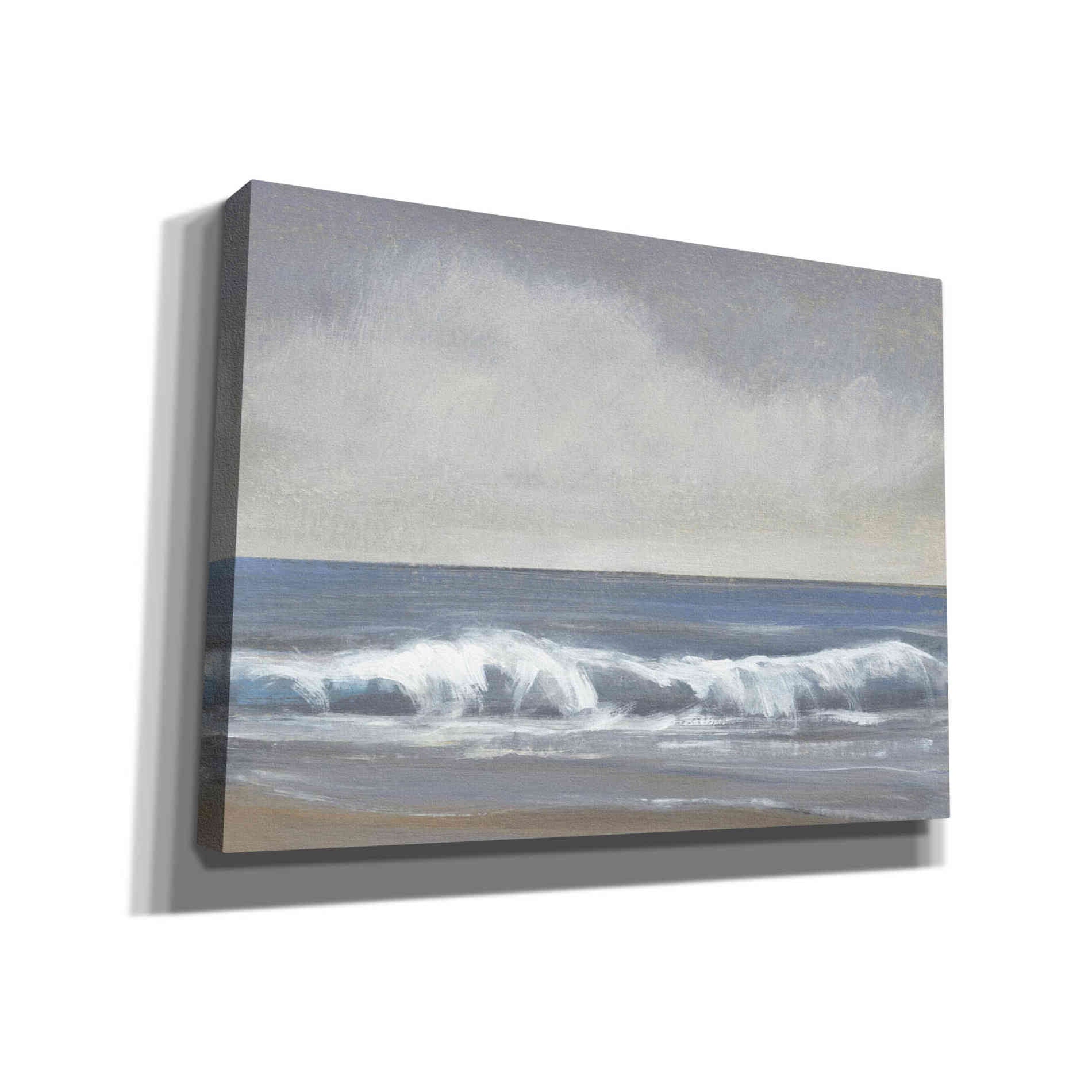 'Neutral Shoreline II' by Tim O'Toole, Canvas Wall Art