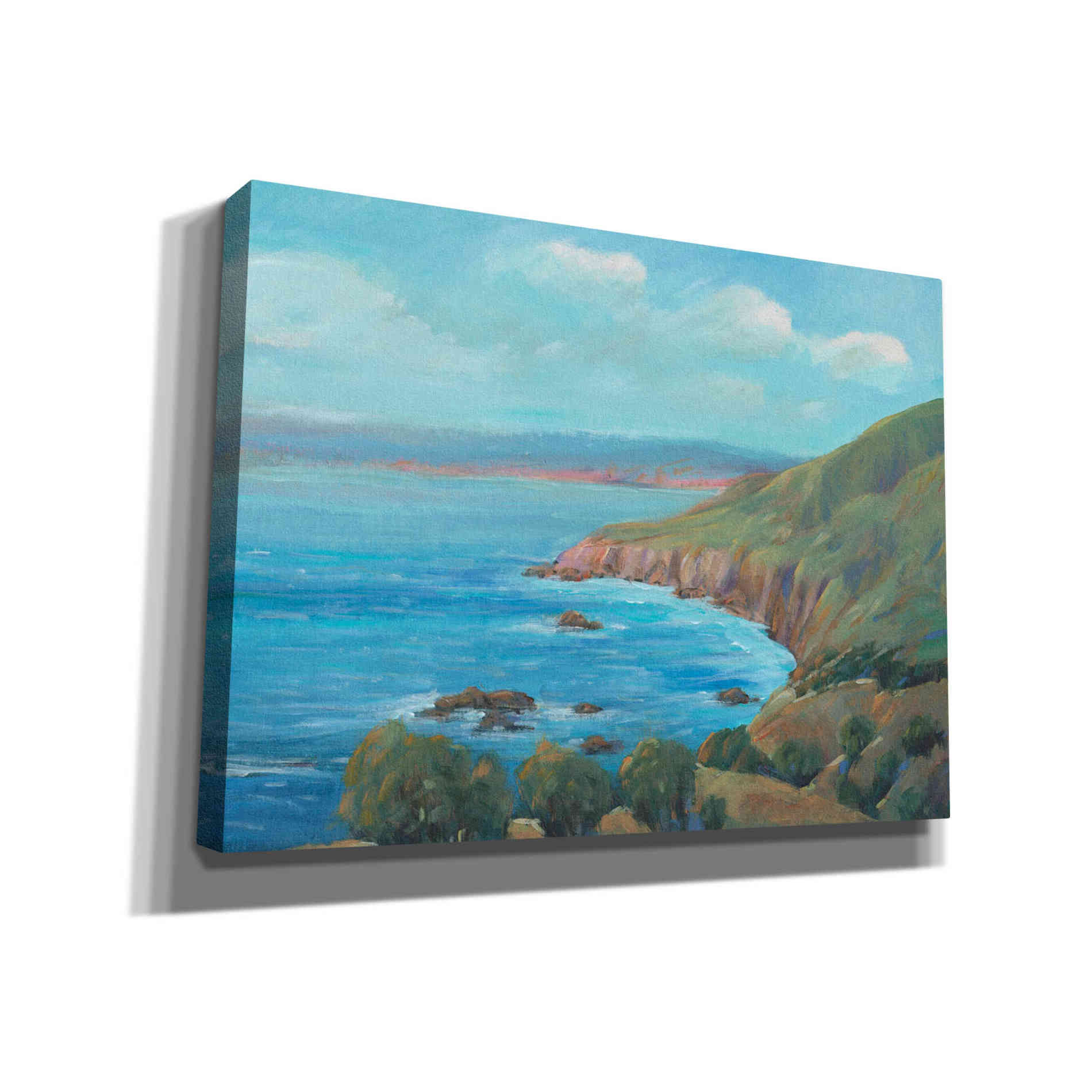 'Rocky Coastline I' by Tim O'Toole, Canvas Wall Art