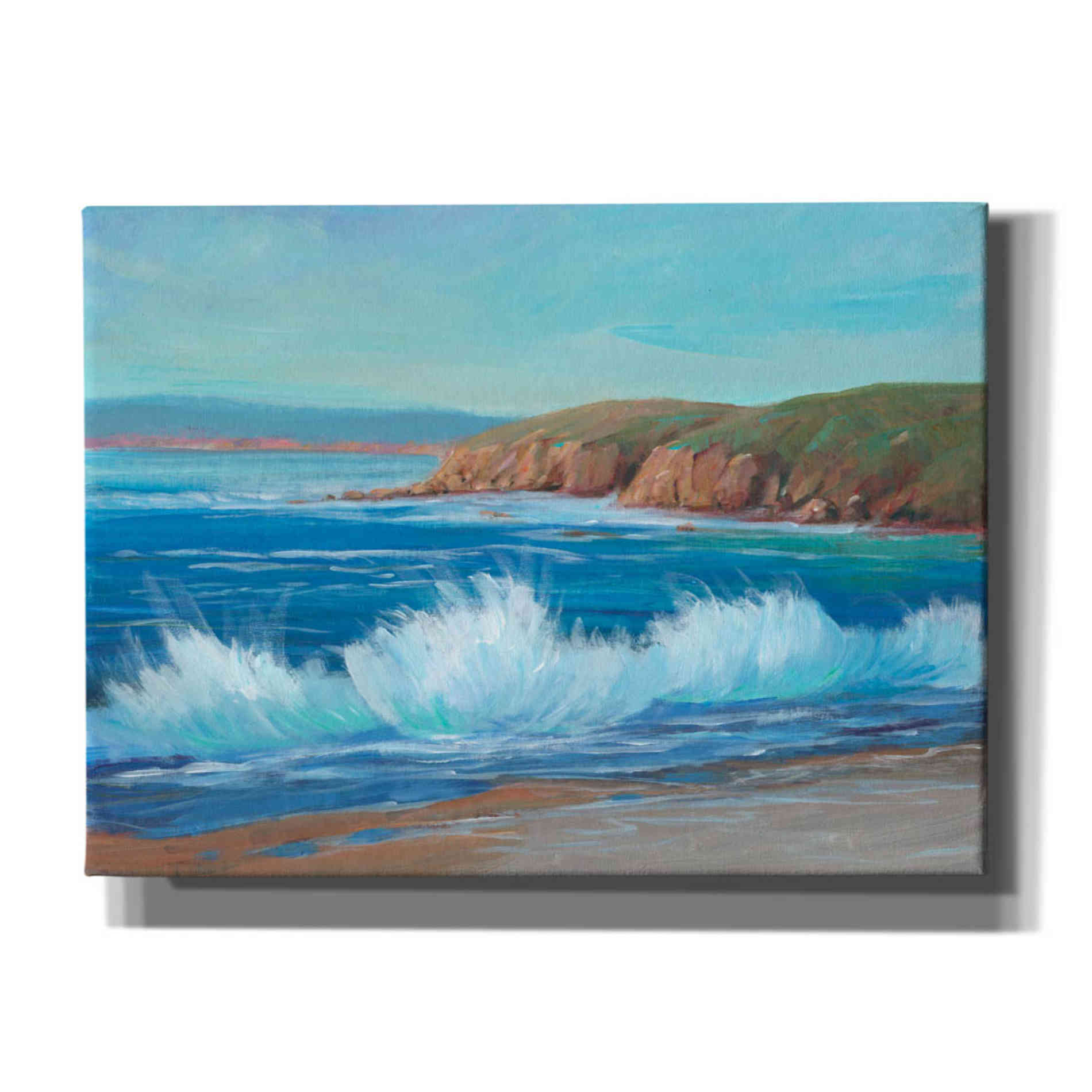 'Rocky Coastline II' by Tim O'Toole, Canvas Wall Art