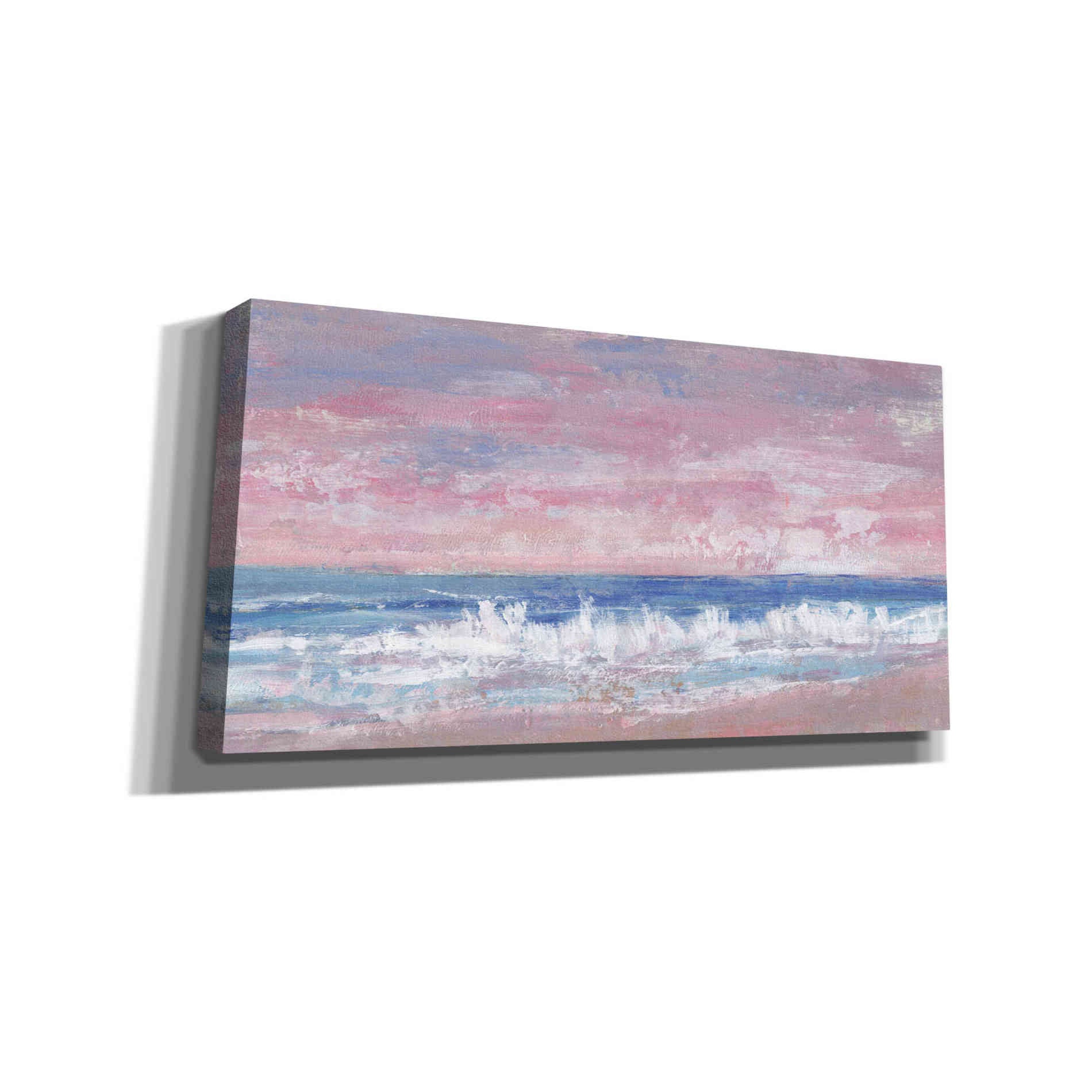 'Coastal Pink Horizon II' by Tim O'Toole, Canvas Wall Art