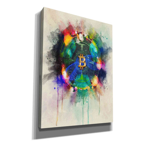 Image of 'Bitcoin Era 3' by Surma and Guillen, Canvas Wall Art