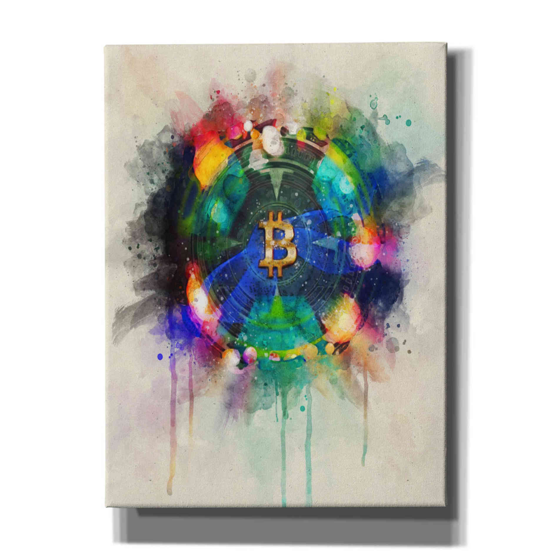 'Bitcoin Era 3' by Surma and Guillen, Canvas Wall Art