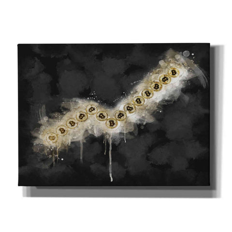 Image of 'Bitcoin Going Up' by Surma and Guillen, Canvas Wall Art