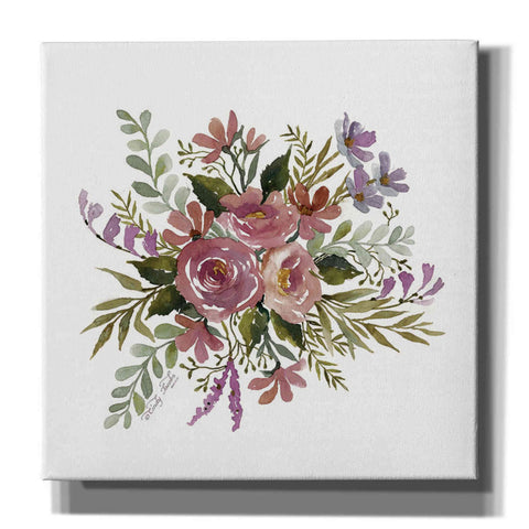 Image of 'Floral Spray I' by Cindy Jacobs, Canvas Wall Art