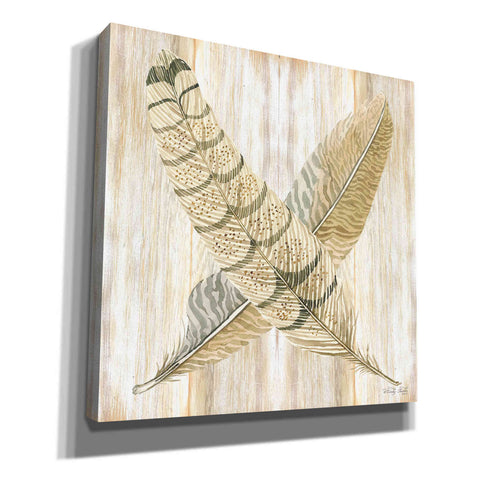 Image of 'Feathers Crossed I' by Cindy Jacobs, Canvas Wall Art