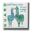 'Guard Your Heart Llamas' by Cindy Jacobs, Canvas Wall Art