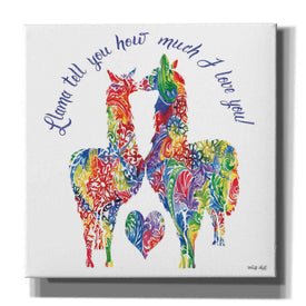 'Llama Tell Youâ€¦' by Cindy Jacobs, Canvas Wall Art