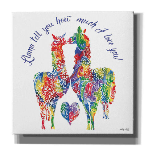 Image of 'Llama Tell Youâ€¦' by Cindy Jacobs, Canvas Wall Art