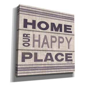 'Home - Our Happy Place' by Cindy Jacobs, Canvas Wall Art