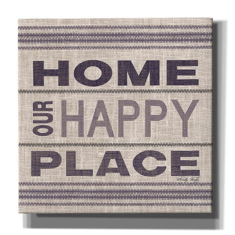 Image of 'Home - Our Happy Place' by Cindy Jacobs, Canvas Wall Art