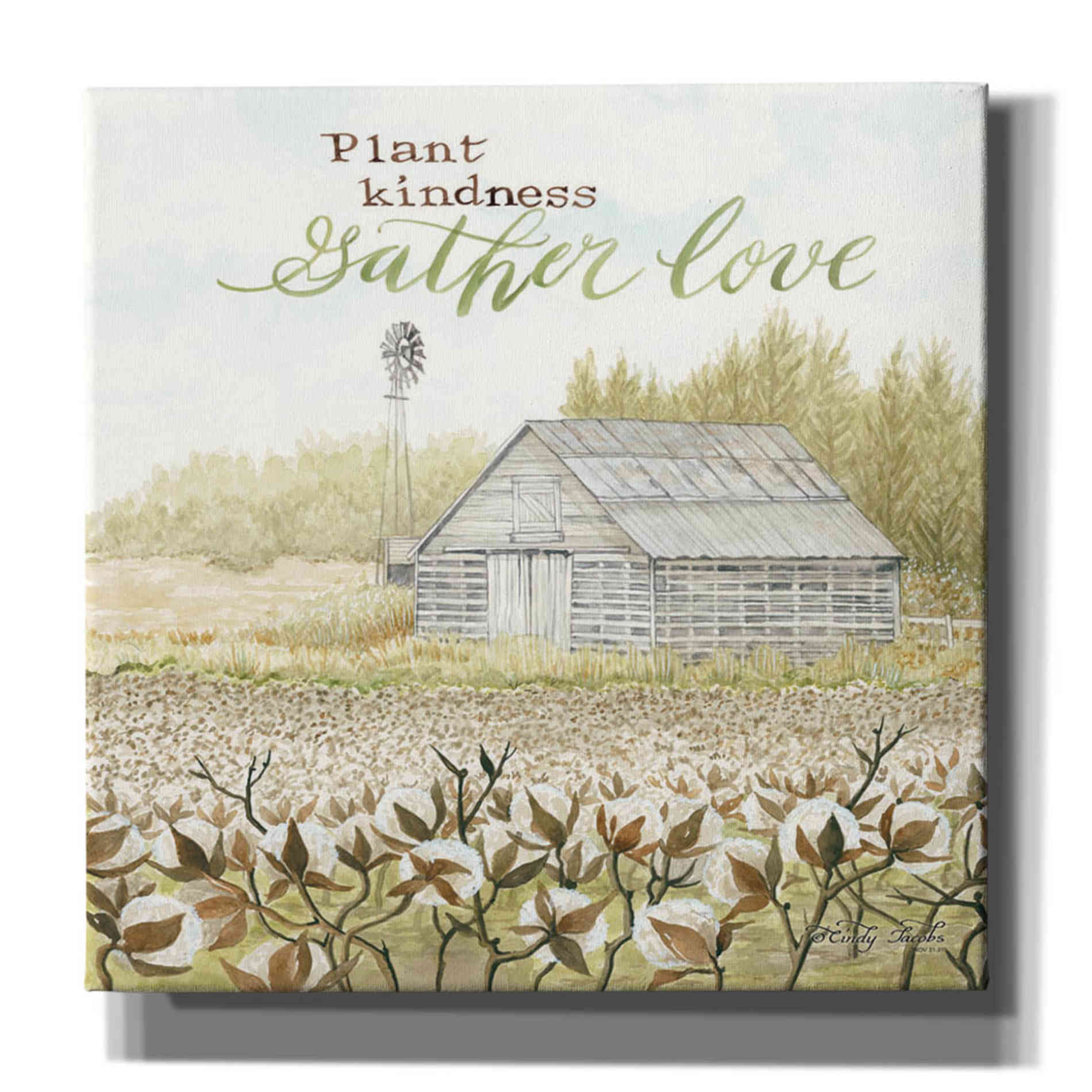 'Gather Love' by Cindy Jacobs, Canvas Wall Art