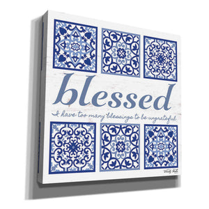 'Blessed Tile' by Cindy Jacobs, Canvas Wall Art