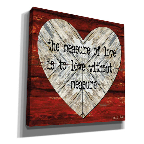 Image of 'The Measure of Love' by Cindy Jacobs, Canvas Wall Art