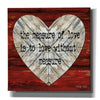 'The Measure of Love' by Cindy Jacobs, Canvas Wall Art