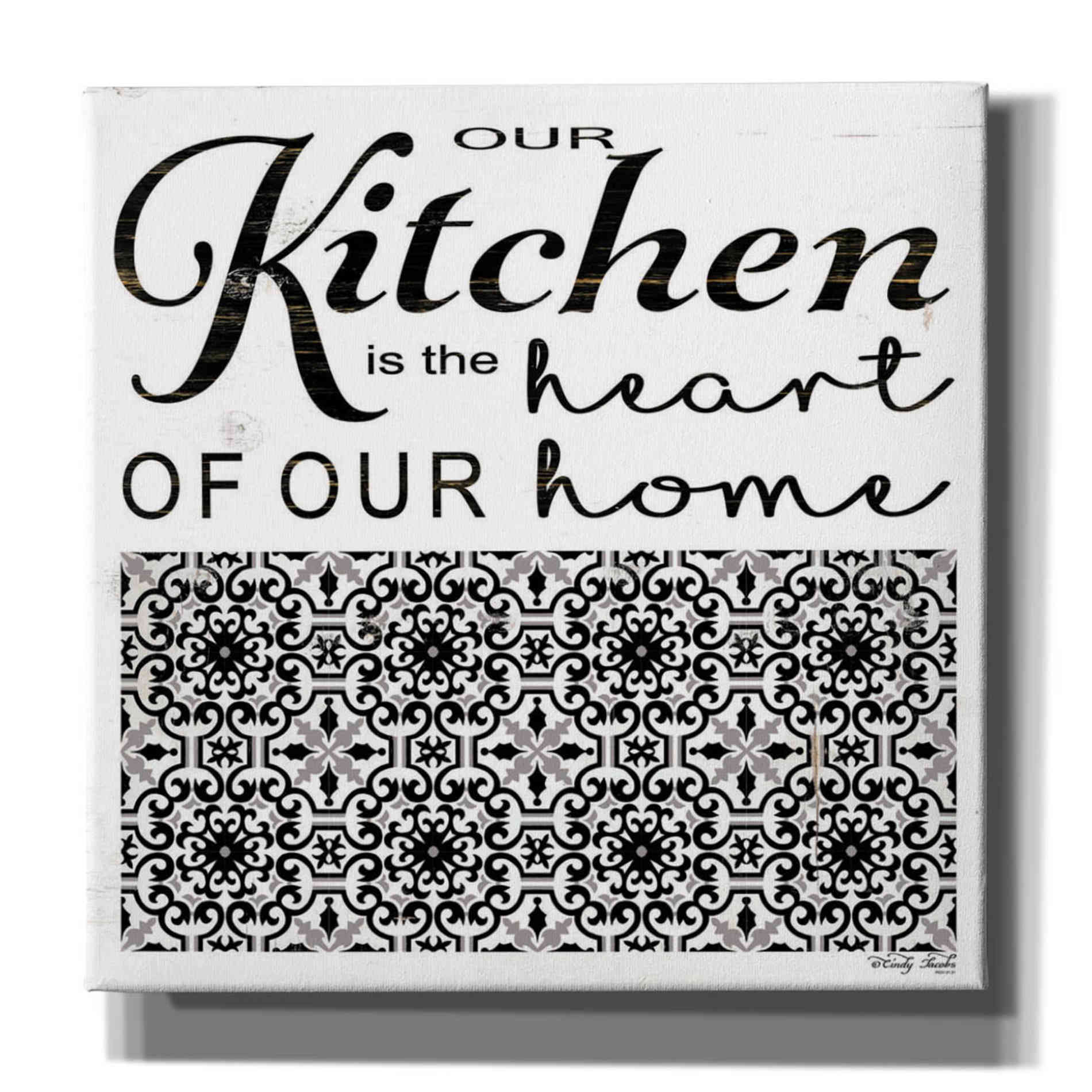 'Our Kitchen' by Cindy Jacobs, Canvas Wall Art