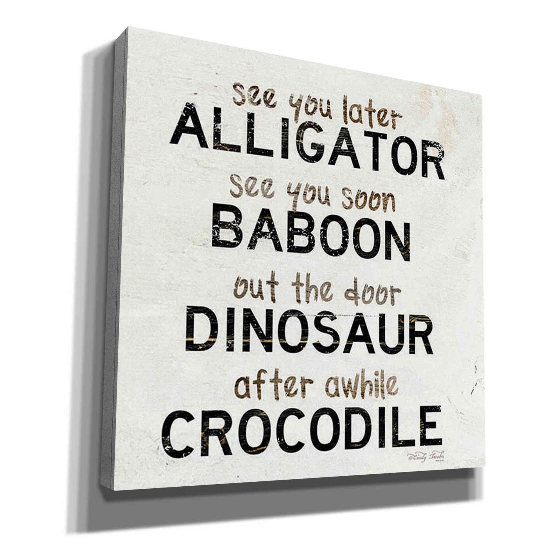 'See You Later' by Cindy Jacobs, Canvas Wall Art