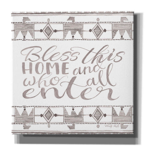 Image of 'Bless This Home' by Cindy Jacobs, Canvas Wall Art
