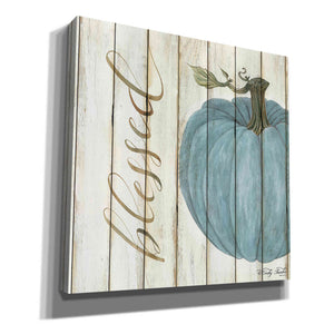 'Blessed Blue Pumpkin' by Cindy Jacobs, Canvas Wall Art