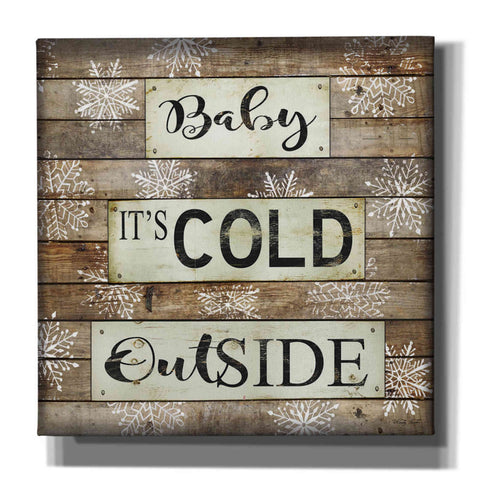 Image of 'Baby It's Cold Outside' by Cindy Jacobs, Canvas Wall Art