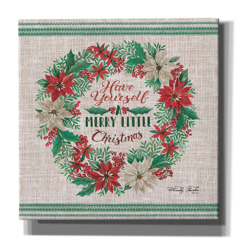 Image of 'Have Yourself a Merry Little Christmas Embroidery' by Cindy Jacobs, Canvas Wall Art