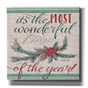 'It's the Most Wonderful Time of the Year' by Cindy Jacobs, Canvas Wall Art
