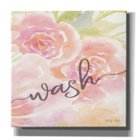 'Floral Wash' by Cindy Jacobs, Canvas Wall Art