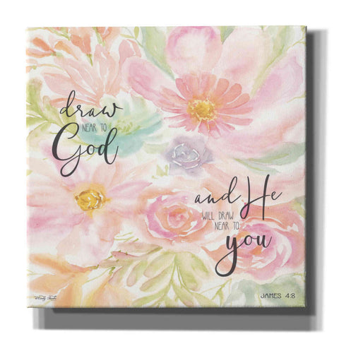 Image of 'Draw Near to God and He Will Draw Near to You' by Cindy Jacobs, Canvas Wall Art