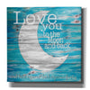 'Love You to the Moon and Back' by Cindy Jacobs, Canvas Wall Art