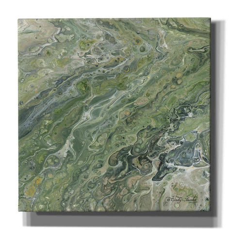 Image of 'Abstract in Seafoam II' by Cindy Jacobs, Canvas Wall Art