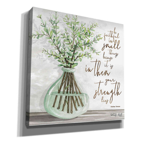 Image of 'Be Faithful' by Cindy Jacobs, Canvas Wall Art