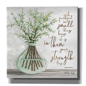'Be Faithful' by Cindy Jacobs, Canvas Wall Art
