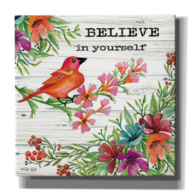 'Believe in Yourself' by Cindy Jacobs, Canvas Wall Art