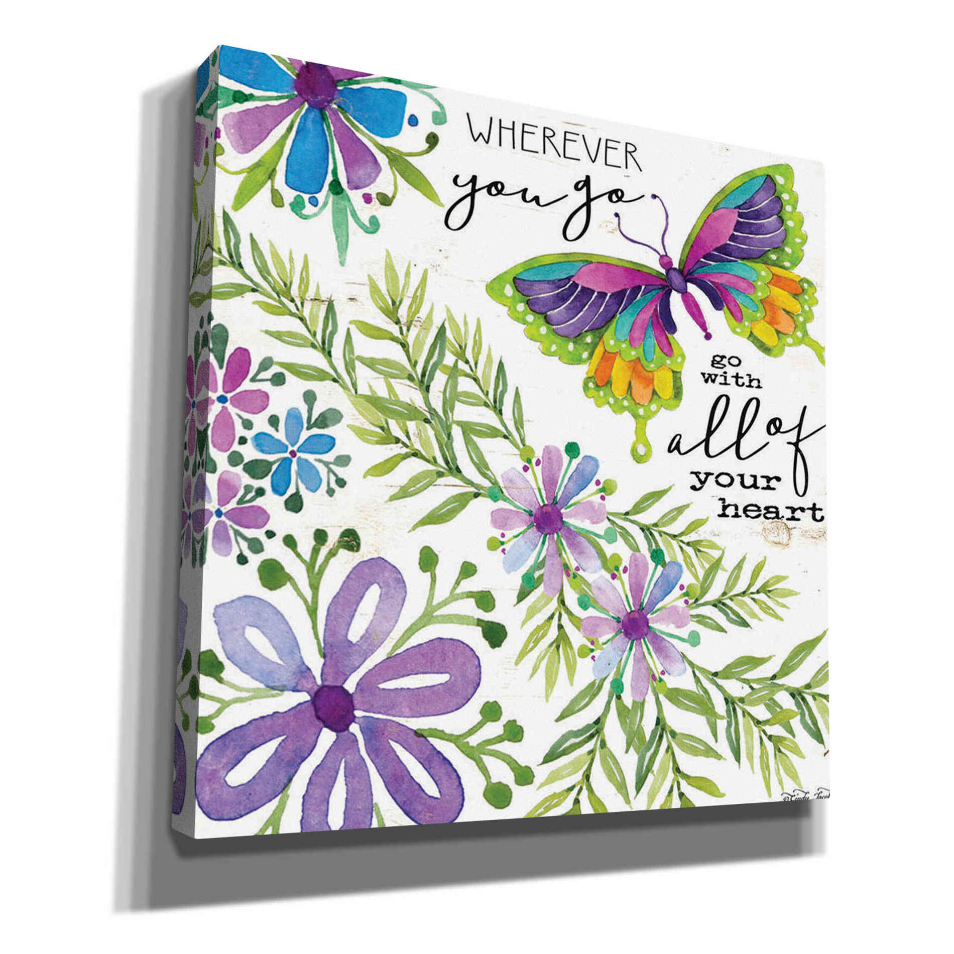 'Wherever You Go' by Cindy Jacobs, Canvas Wall Art