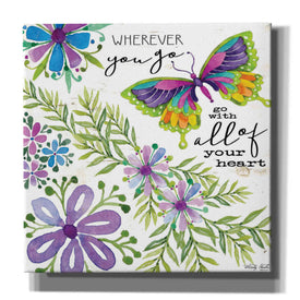 'Wherever You Go' by Cindy Jacobs, Canvas Wall Art