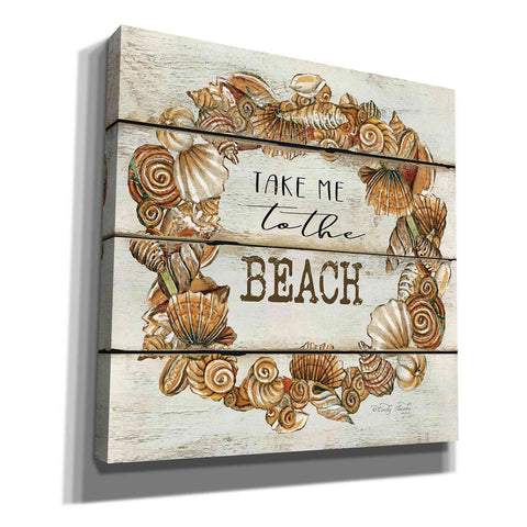 Image of 'Take Me to the Beach' by Cindy Jacobs, Canvas Wall Art