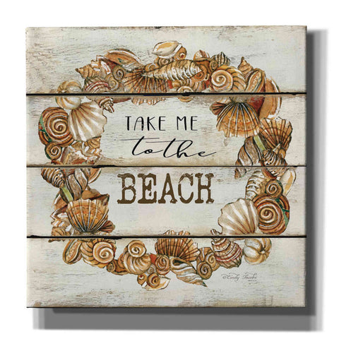 Image of 'Take Me to the Beach' by Cindy Jacobs, Canvas Wall Art