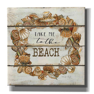 'Take Me to the Beach' by Cindy Jacobs, Canvas Wall Art