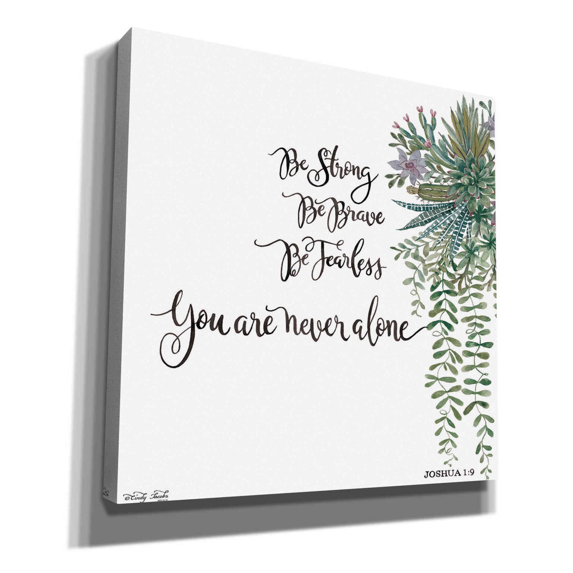 'Be Strong' by Cindy Jacobs, Canvas Wall Art