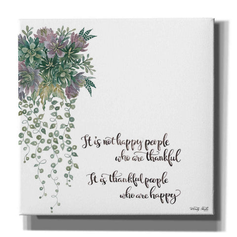 Image of 'Thankful People' by Cindy Jacobs, Canvas Wall Art