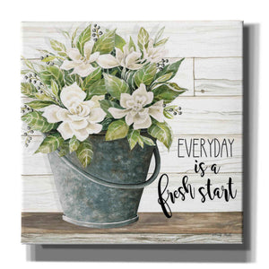 'Everyday is a Fresh Start' by Cindy Jacobs, Canvas Wall Art