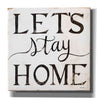 'Let's Stay Home I' by Cindy Jacobs, Canvas Wall Art
