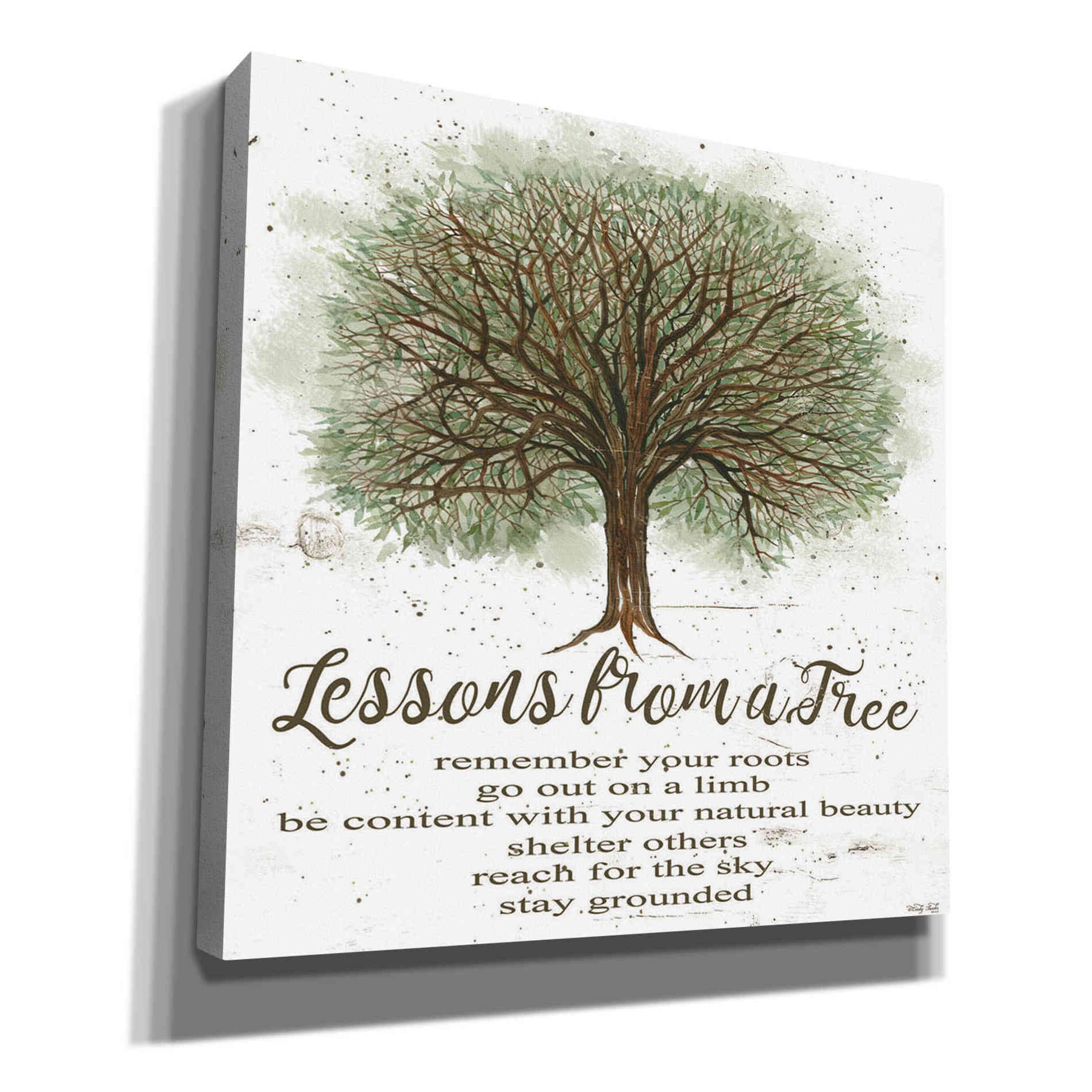'Lessons From a Tree' by Cindy Jacobs, Canvas Wall Art