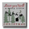 'Have Yourself a Merry Little Christmas' by Cindy Jacobs, Canvas Wall Art