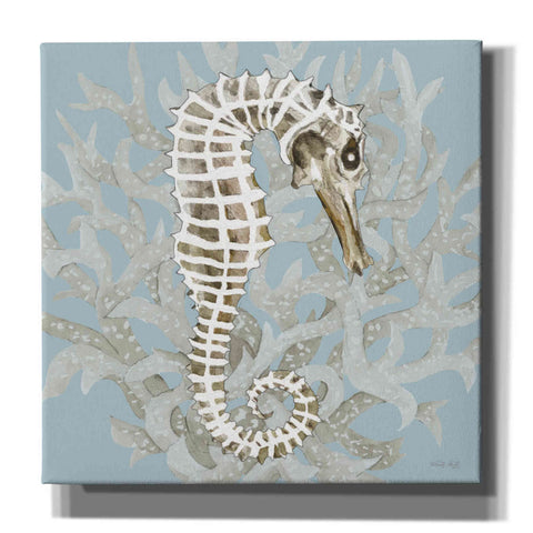 Image of 'Coral Seahorse I' by Cindy Jacobs, Canvas Wall Art
