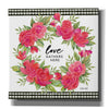 'Love Gathers Here Flower Crown' by Cindy Jacobs, Canvas Wall Art