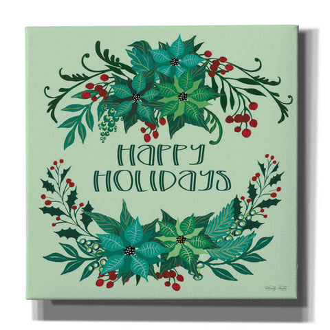 Image of 'Happy Holidays' by Cindy Jacobs, Canvas Wall Art