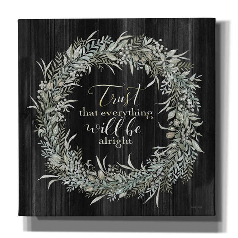 Image of 'Trust Wreath' by Cindy Jacobs, Canvas Wall Art